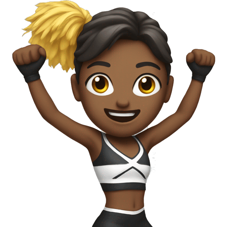 cheerleading stunt emoji