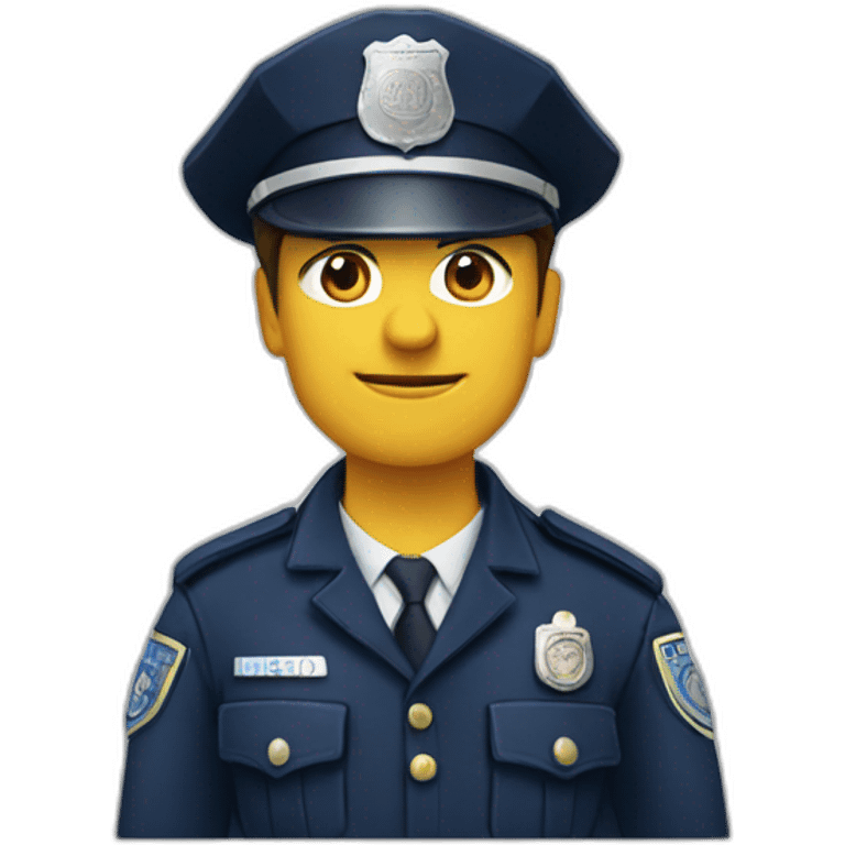 Police française  emoji