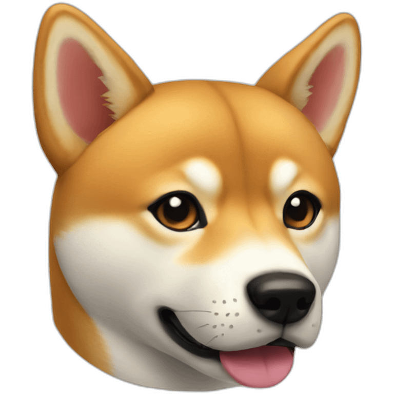 shiba-apple emoji