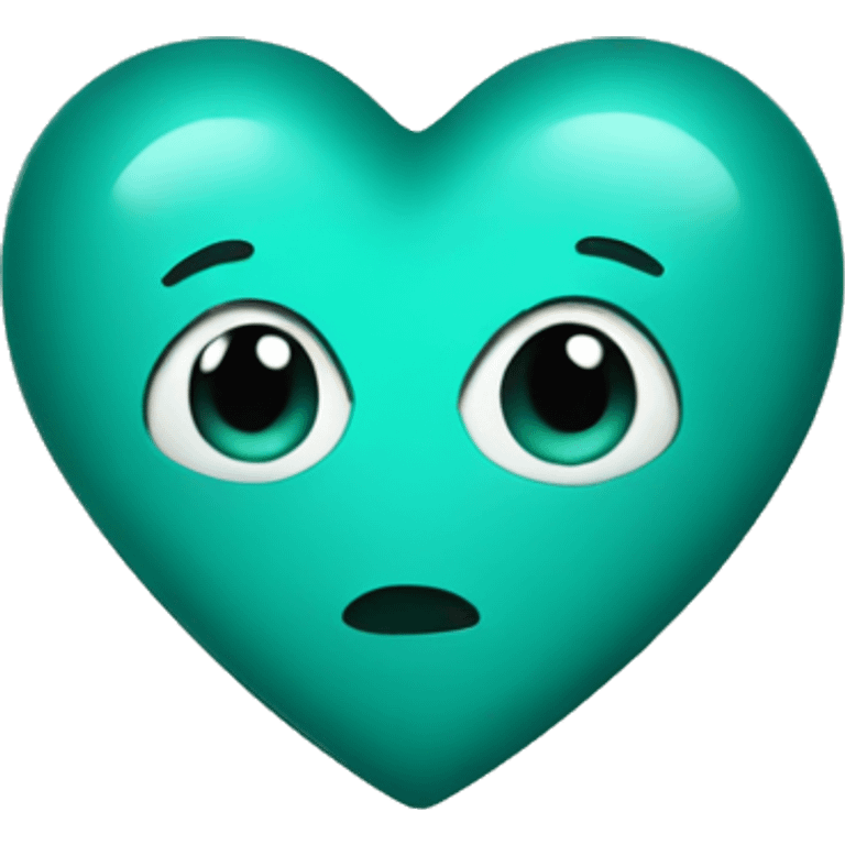 teal heart emoji