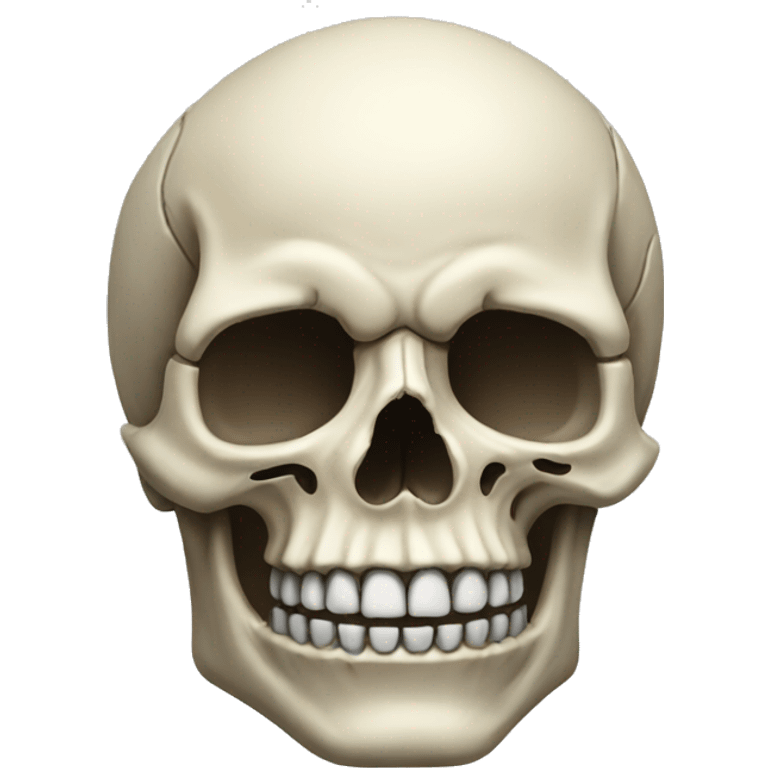 super realistic skull emoji emoji