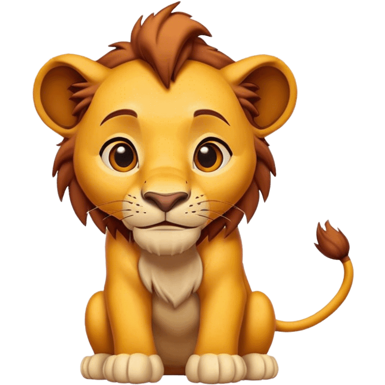 The lion king emoji