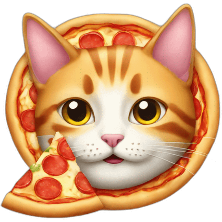 Pizza cat emoji