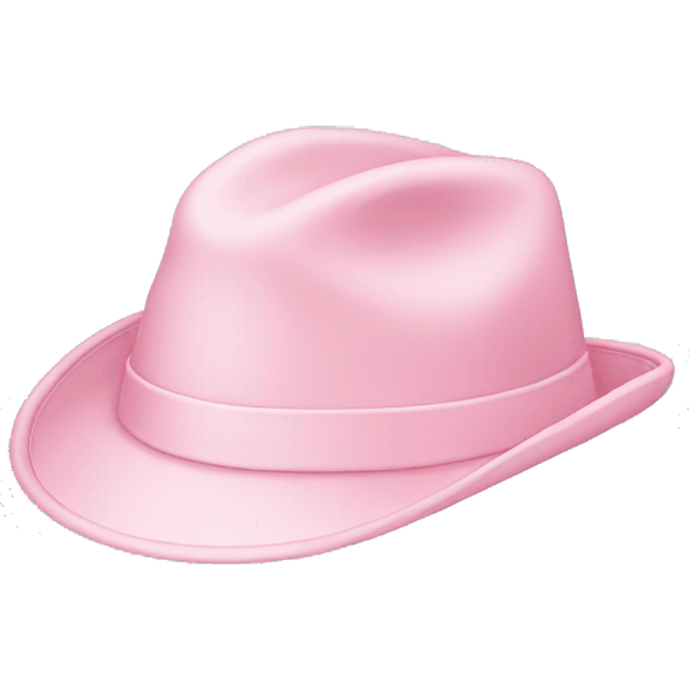 Light pink hat emoji