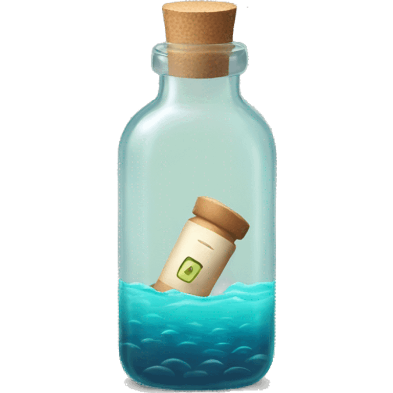 Message in a bottle emoji