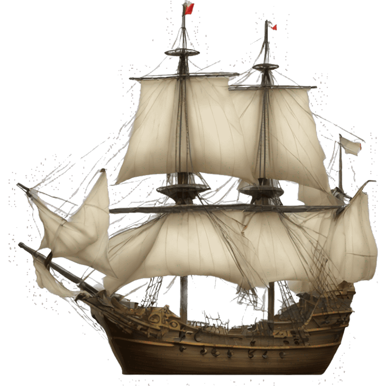 frigate XVII century emoji