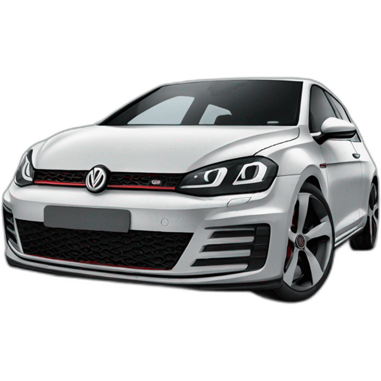 Golf 7 gti noir emoji