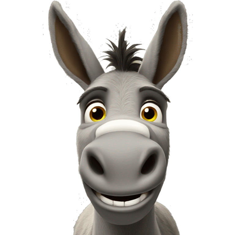 Donkey from Shrek emoji