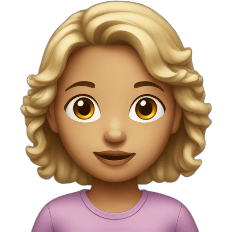 Female child emoji