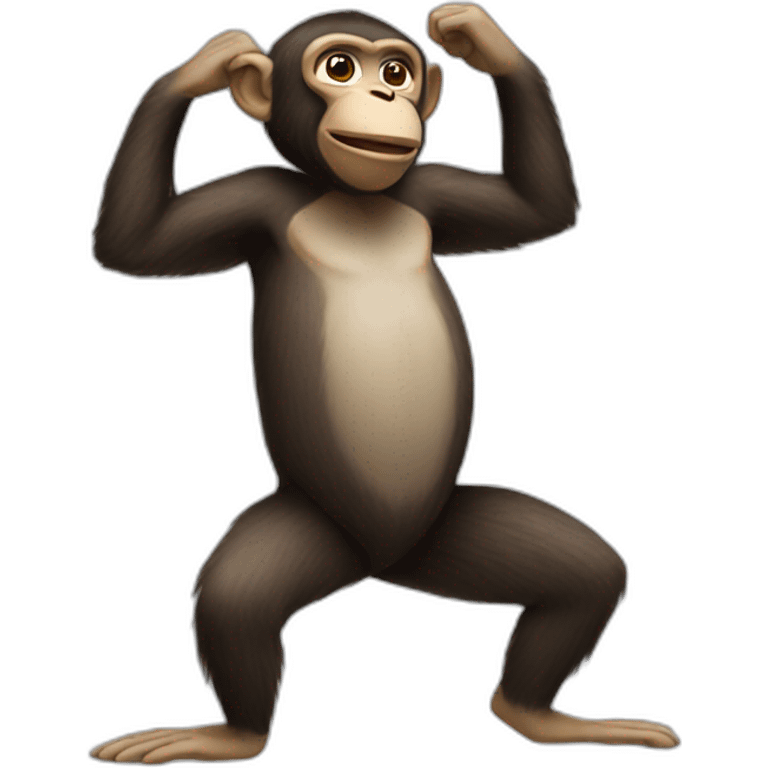 monkey twerking emoji