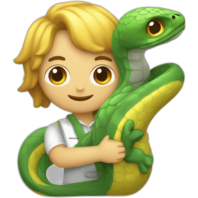 python-developer-and-a-kookaurra emoji