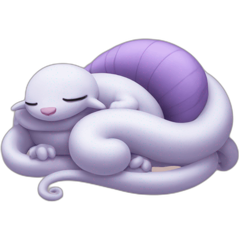 Goodra sleeping emoji