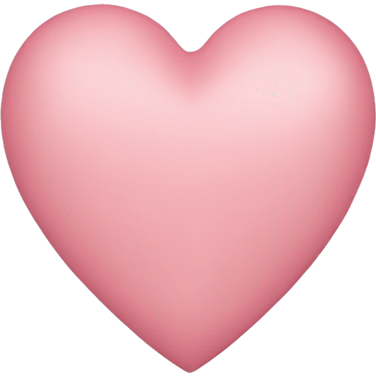 light pink heart emoji