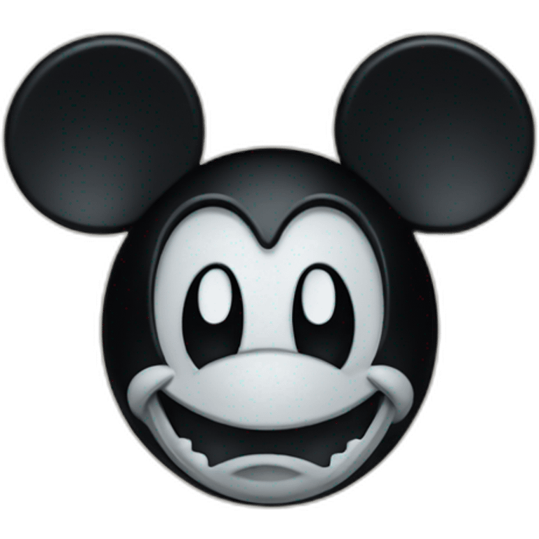 horror mickey mouse emoji