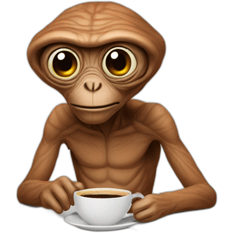 Et-with-coffee emoji