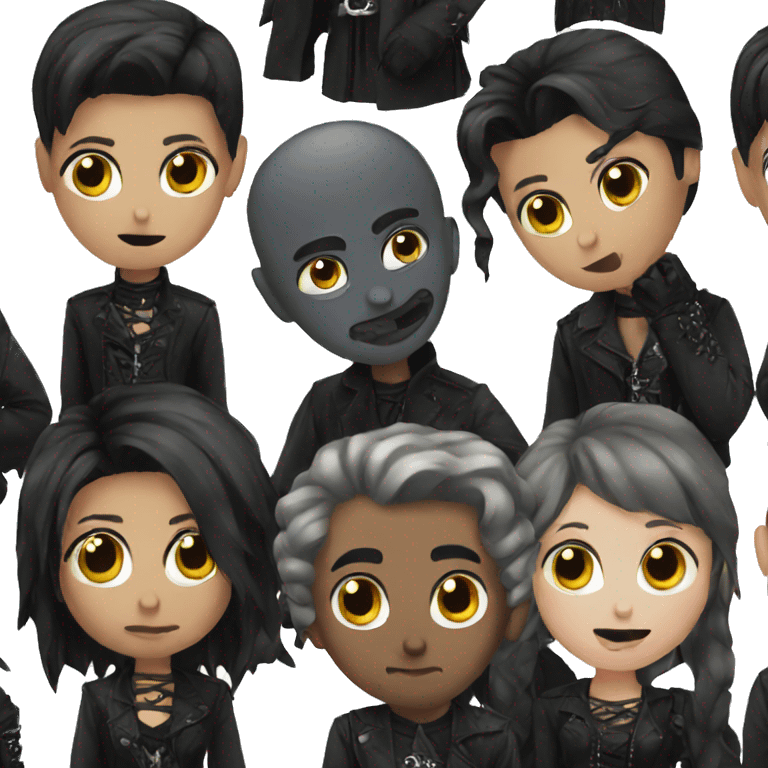 Goth emojis emoji