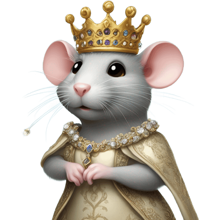 rat princess emoji