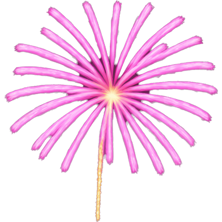 pink Fireworks emoji