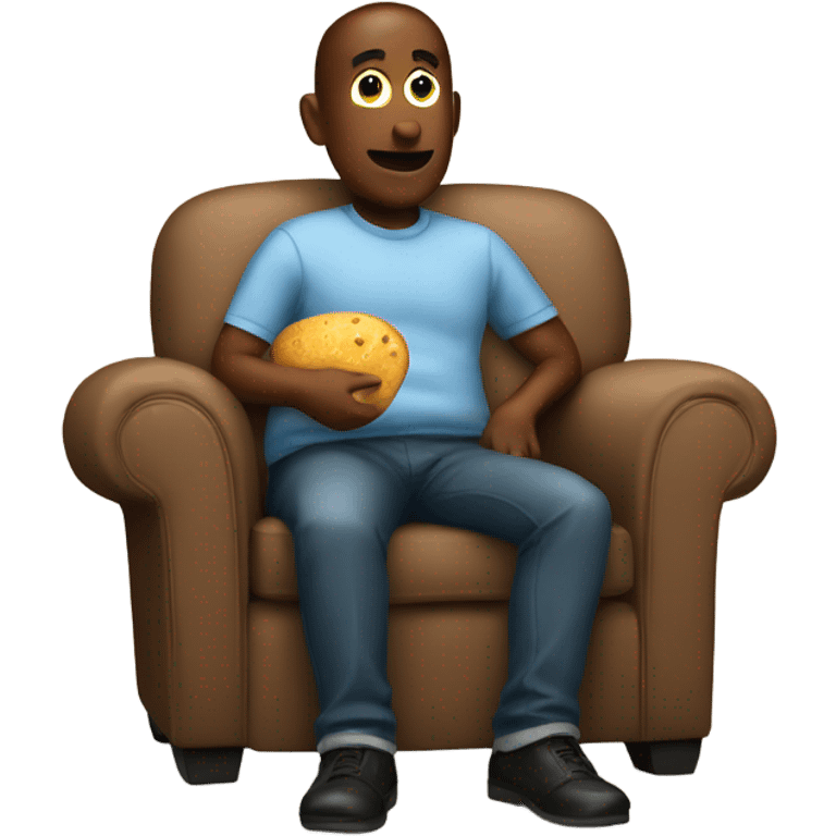 Couch potato  emoji