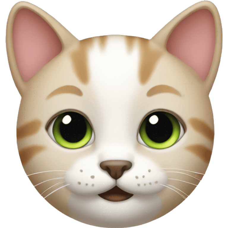 Cute cat face emoji