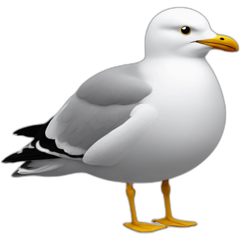 fat-see gull emoji