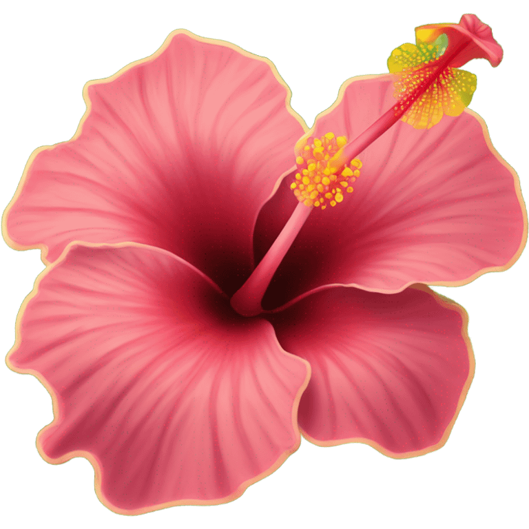 hibiscus flower emoji