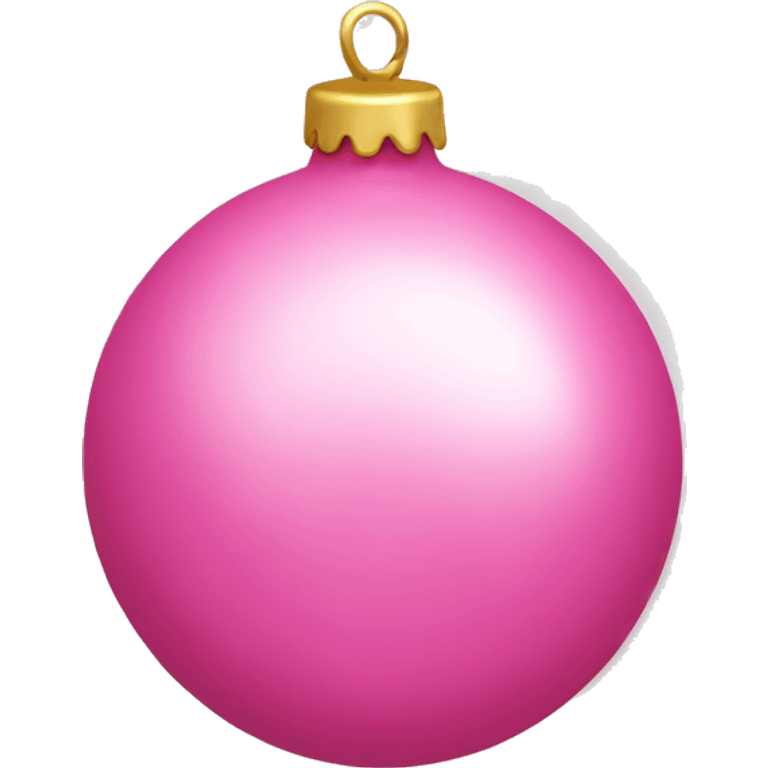 Pink ornament  emoji