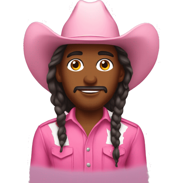 Cowboys pink  emoji