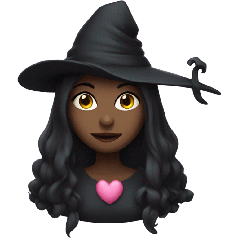 Witch with heart eyes emoji