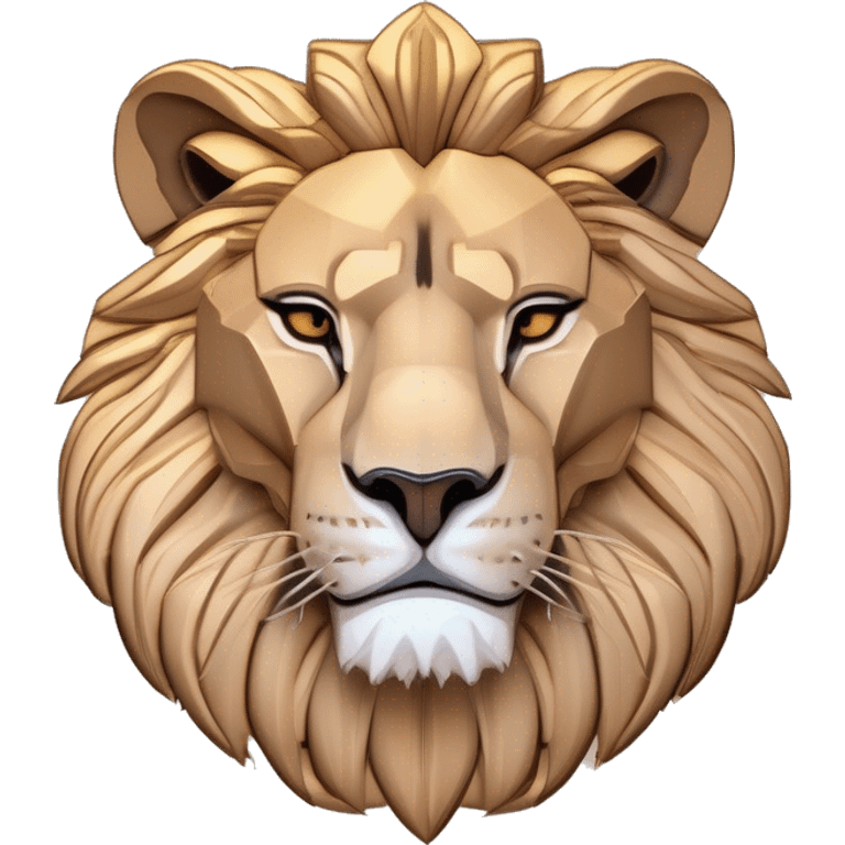 Un lion  emoji