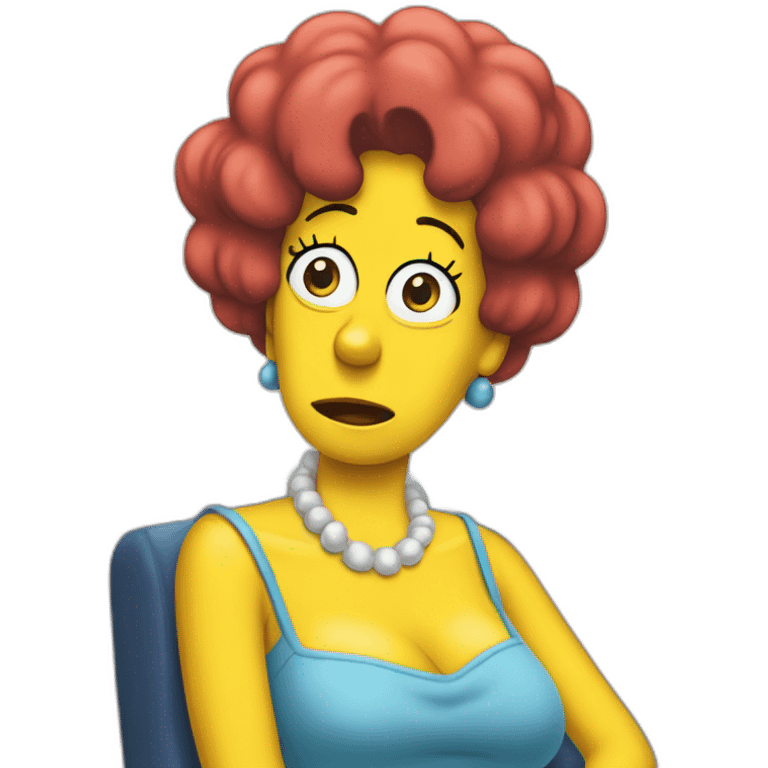 Marge simpson emoji