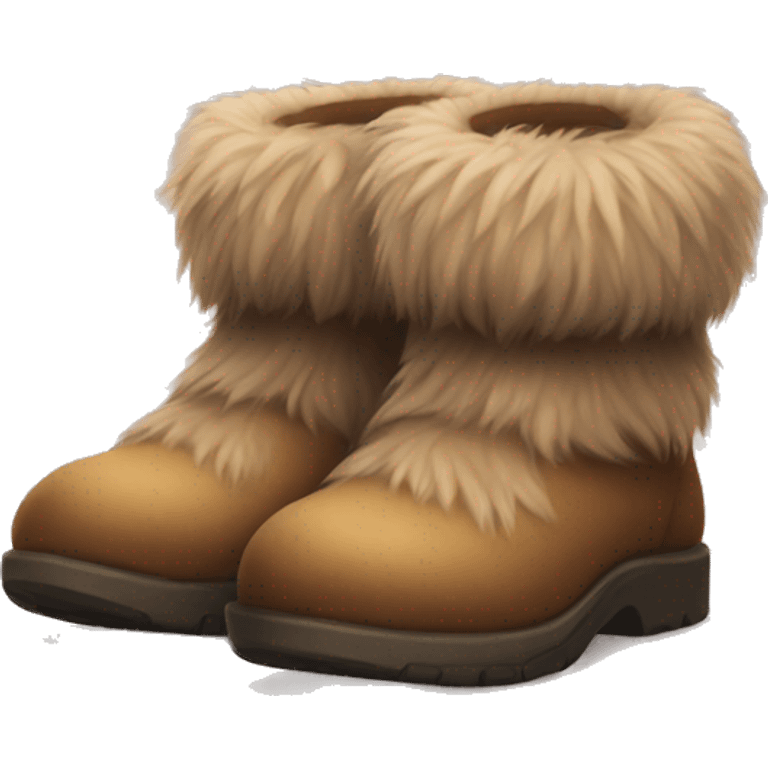 Furry boots emoji