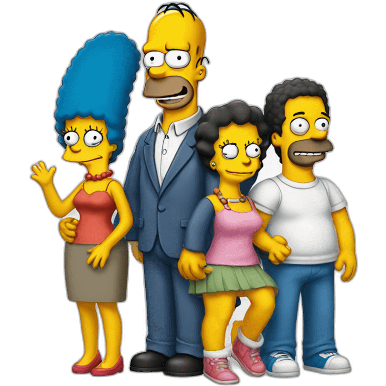 La famille Simpson emoji