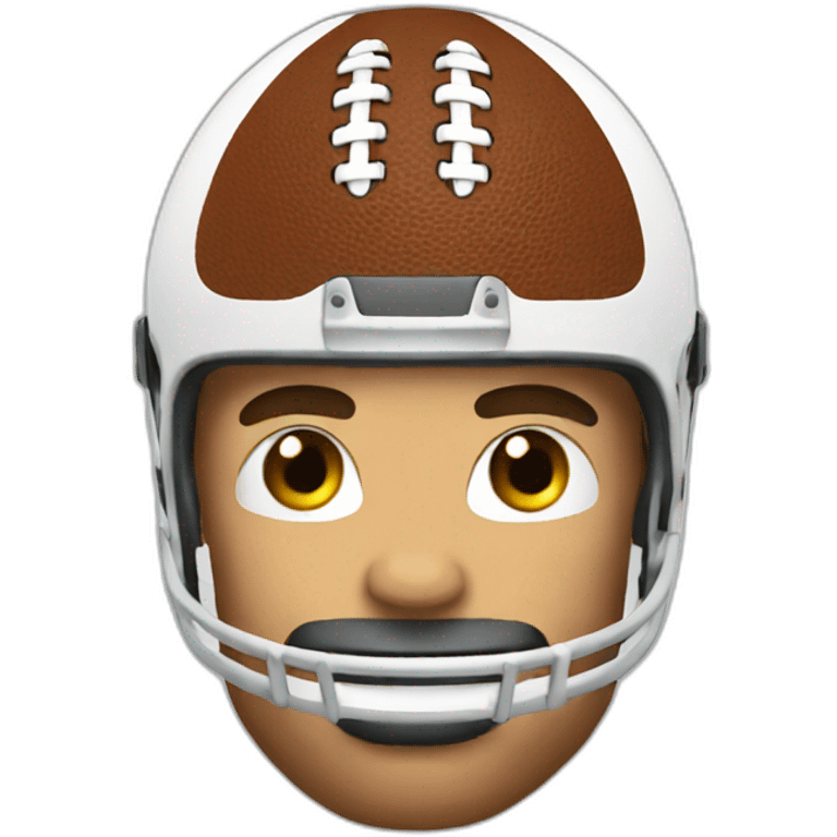 football on head  emoji