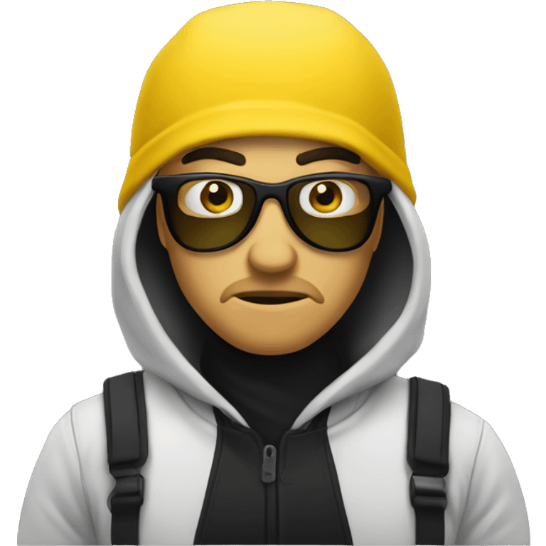 yellow bank Robber emoji  emoji