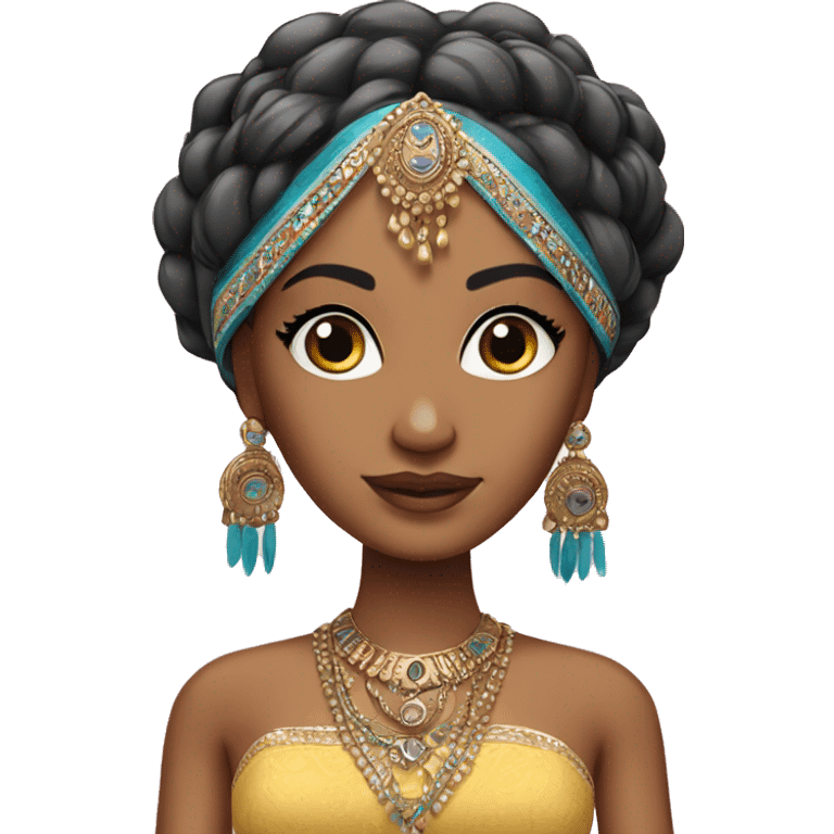 indian barbie emoji