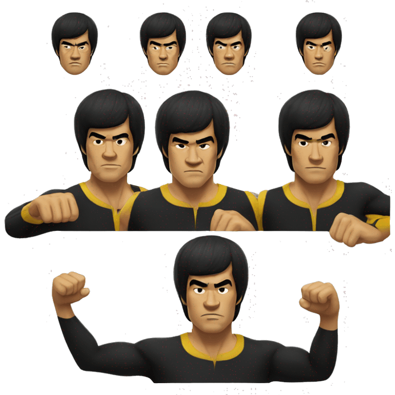 Bruce Lee emoji emoji