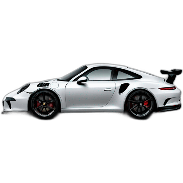 911 gt3 silhouette emoji