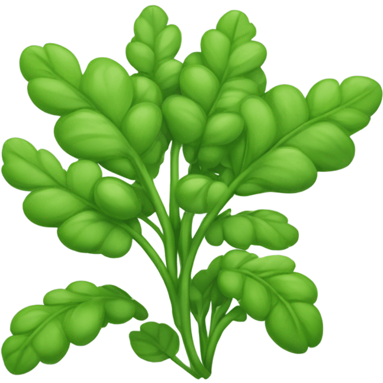 cress plant  emoji