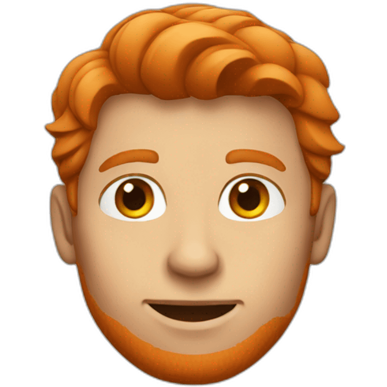 redhead man emoji