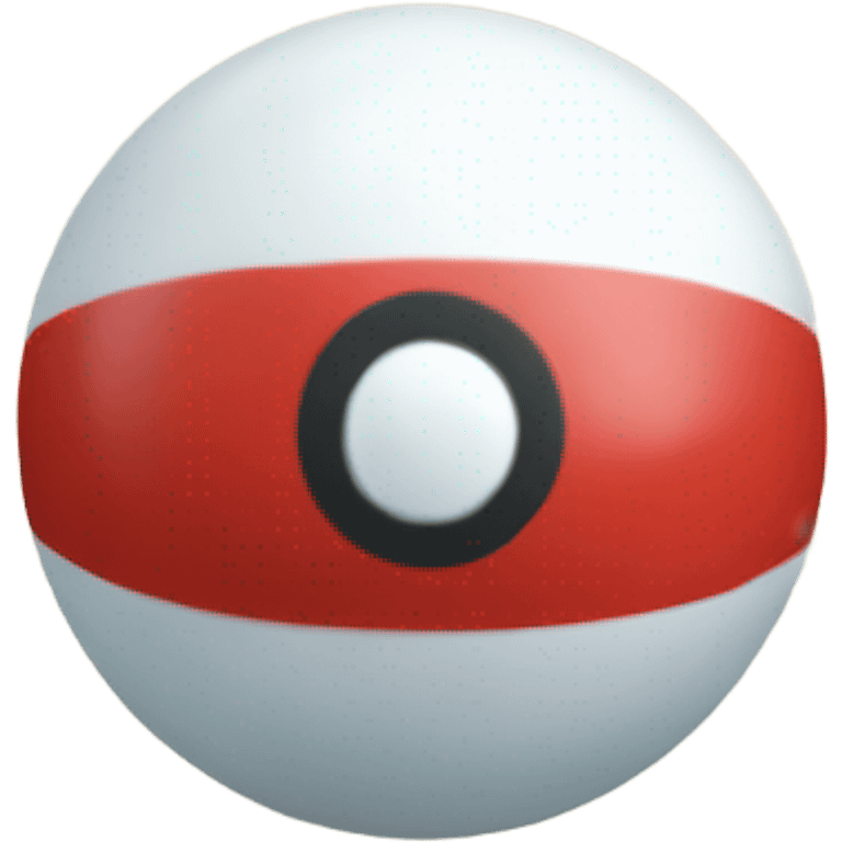 A poke ball  emoji