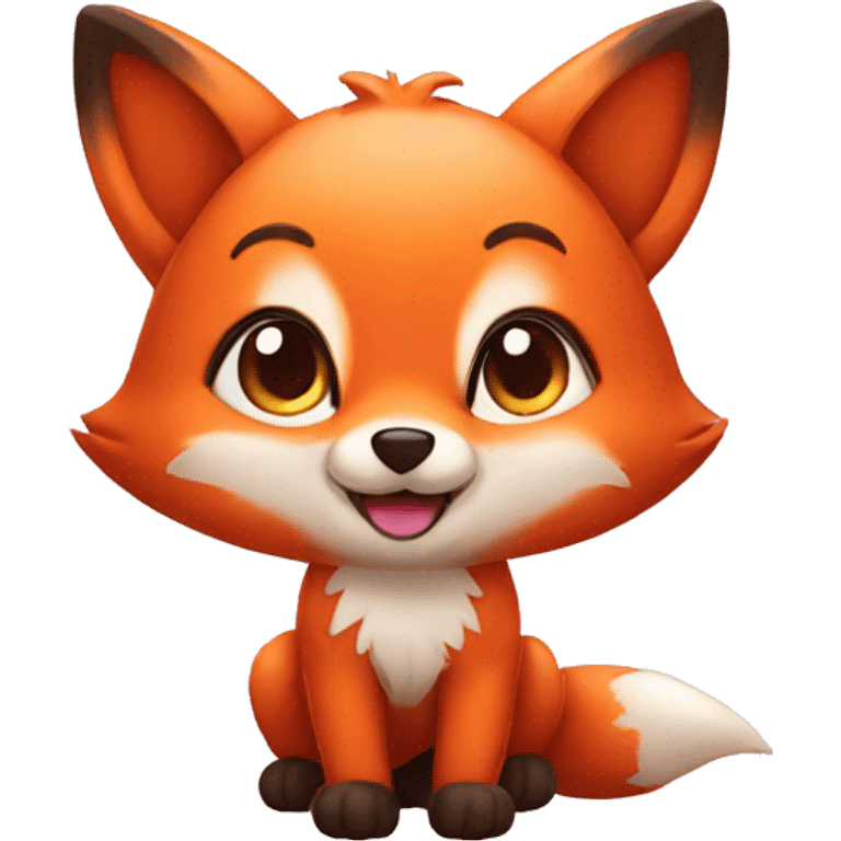 cute fox emoji