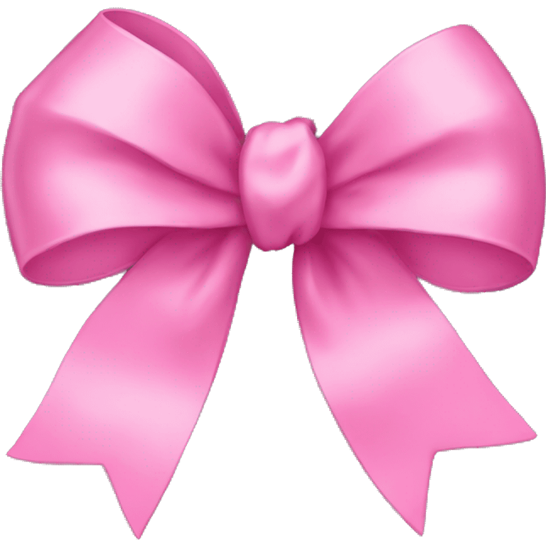 Pink bow emoji