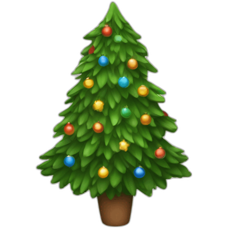 christmas tree emoji