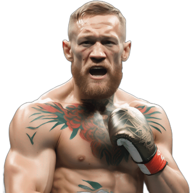 conor mcgregor fight emoji