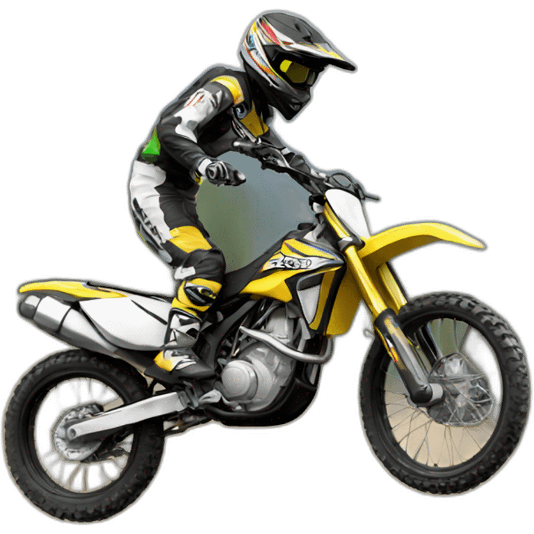 moto cross emoji