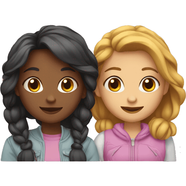 two gril friends emoji