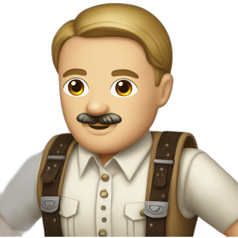 Adolf Hitler’s lederhosen emoji