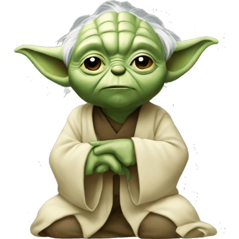 yoda thinking emoji