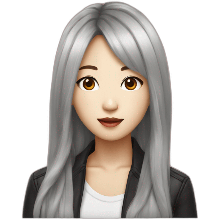 K pop female singer emoji